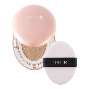 TIRTIR Mask Fit All-Cover Cushion – deckende Gesichtsgrundierung in Kompaktform, 23N Sand, 18 g