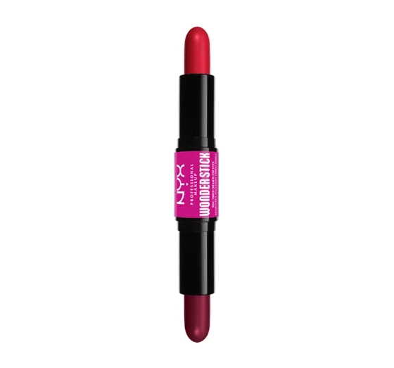 NYX PROFESSIONAL MAKEUP WONDER STICK DOPPELSEITIGES STIFT-ROUGE 05 BRIGHT AMBER + FUCHSIA 2x4G