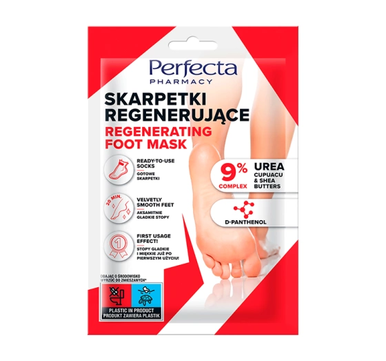 Perfecta regenerierende Fußmasken-Socken 1 Paar