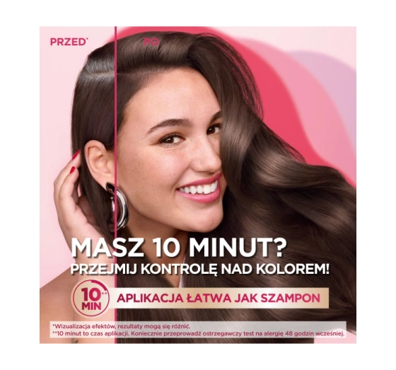 Garnier Color Sensation Haarfärbeshampoo 3.0 Dunkelbraun