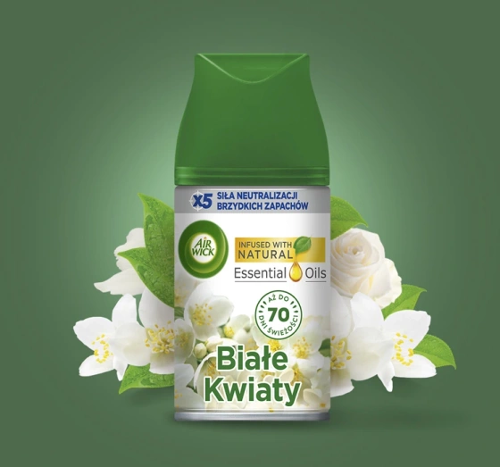 Air Wick Freshmatic Automatischer Lufterfrischer Nachfüller Weiße Blumen 250 ml