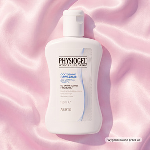 Physiogel Hypoallergenic Daily Moisture – Gesichtsreinigungsgel für trockene und empfindliche Haut, 150 ml