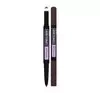 MAYBELLINE EXPRESS BROW SATIN DUO DOPPELSEITIGER AUGENBRAUENSTIFT 04 DARK BROWN