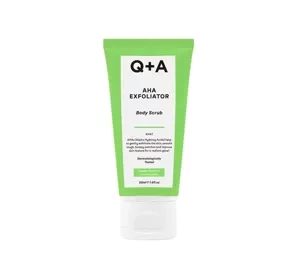 Q+A AHA Exfoliator glättendes Körperpeeling mit Säuren 50ml