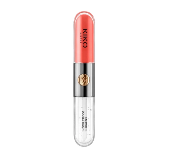 Kliknij na zdjęcie, aby je powiększyć KIKO Milano Unlimited Double Touch Zweiteiliger Flüssiglippenstift 114 Orange Red 2x3ml