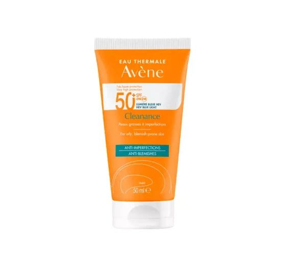 Avene Cleanance extra hohe Sonnenschutzcreme für fettige Haut SPF50+ 50ml