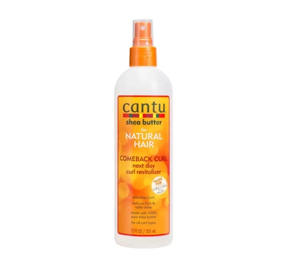 CANTU NATURAL HAIR SPRAY ZUR REVITALISIERUNG VON LOCKEN UND WELLEN 355ML
