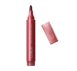 KIKO Milano Long Lasting Colour Lip Marker mit No-Transfer-Formel 104 Deep Pink 2,5 g