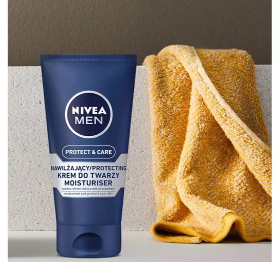 Kliknij na zdjęcie, aby je powiększyć NIVEA MEN PROTECT & CARE FEUCHTIGKEITSSPENDENDE GESICHTSCREME 75ML