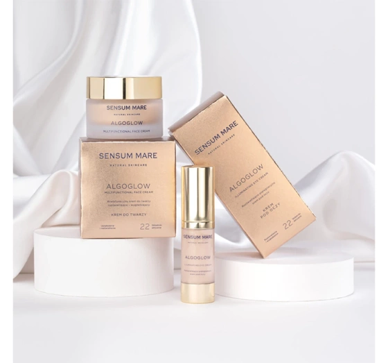 Kliknij na zdjęcie, aby je powiększyć SENSUM MARE ALGOGLOW AUFHELLEND-GLÄTTENDE GESICHTSCREME 50ML
