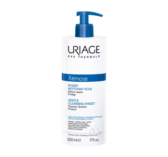 URIAGE EAU THERMALE XEMOSE GEL-CREME FÜR GESICHTS- UND KÖRPERWASCHEN 500ML