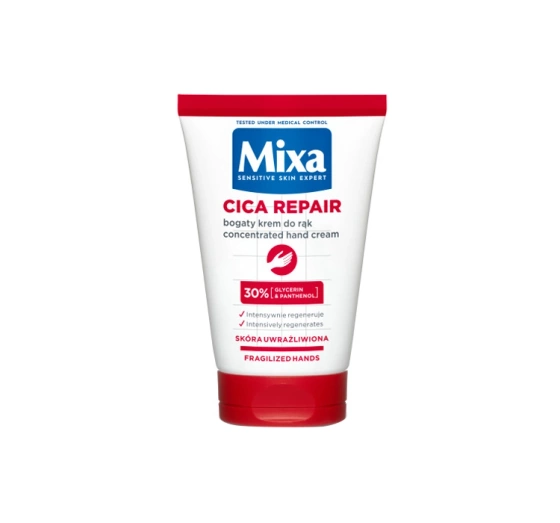 Mixa Cica Repair+ Reichhaltige Handcreme für empfindliche Haut 50 ml