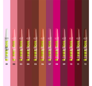 NYX PROFESSIONAL MAKEUP FAT OIL SLICK CLICK LIPPENBALSAM 10 DOUBLE TAP 2G