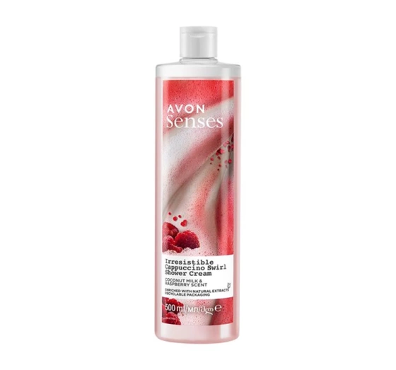 Kliknij na zdjęcie, aby je powiększyć Avon Senses cremiges Duschgel Cappuccino Swirl 500ml