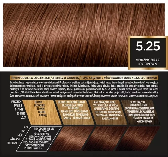 L'Oréal Paris Preference Haarfarbe 5.25 Frostiges Braun