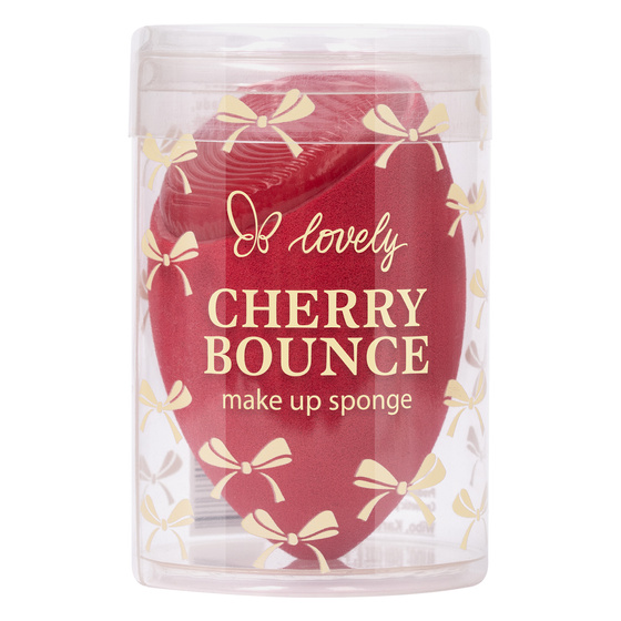 Lovely Cherry Bounce Make-up-Schwamm mit Silikonapplikator
