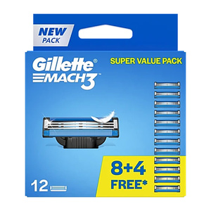 GILLETTE MACH3 ERSATZKLINGEN 12 STÜCK
