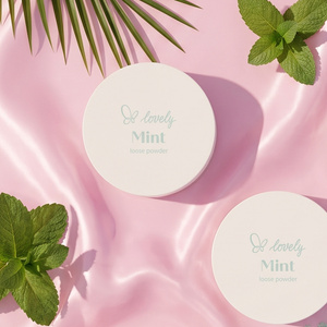 Lovely Mint – transparenter, minzfarbener loser Gesichtspuder, 6 g