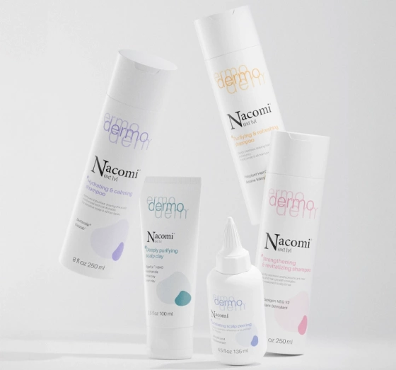 Nacomi Next Level Dermo Peeling-Tonerde für die Kopfhaut 100 ml
