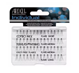 ARDELL COMBO 6-PACK WIMPERNBÜSCHEL SHORT MEDIUM LONG