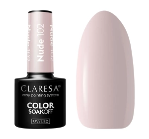 Claresa Hybrid-Nagellack Nude 102 5 g