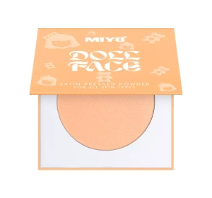 MIYO DOLL FACE SATIN GEPRESSTER PUDER FÜR GESICHT 03 BALLERINA 7G