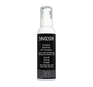 BINGOSPA Gesichtsmaske mit Schlamm aus dem Toten Meer, 150 g
