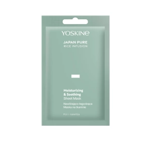 Yoskine Japan Pure Feuchtigkeitsspendend-beruhigende Tuchmaske 20 ml