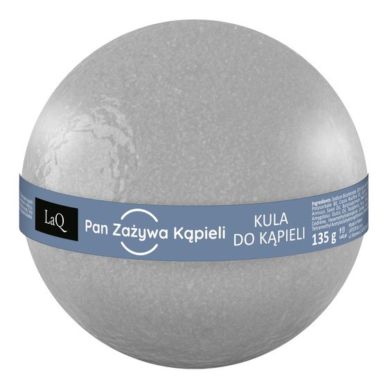 Kliknij na zdjęcie, aby je powiększyć LaQ sprudelnde Badekugel für Männer, angereichert mit Sheabutter, Süßmandelöl, Vitamin E und Aktivkohle, 100 g