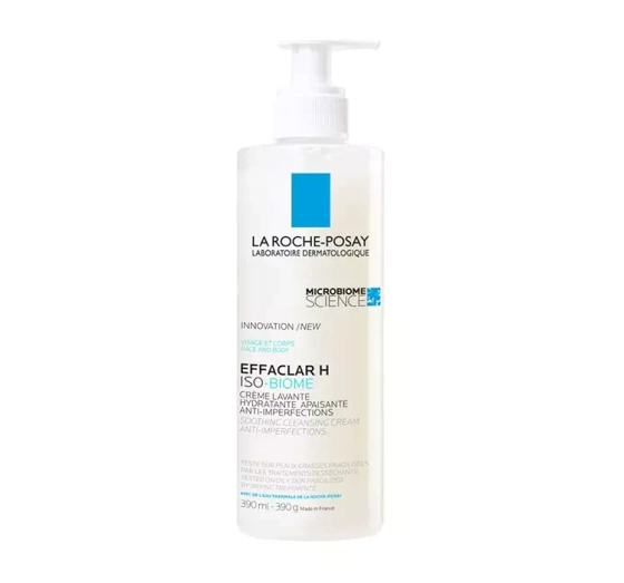 LA ROCHE POSAY EFFACLAR H ISO-BIOME LINDERNDE WASCHCREME FÜRS GESICHT 390ML 