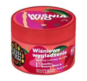 Farmona Tutti Frutti Wiśnia Wio Zucker-Körperpeeling Kirsche Vanille 300 g