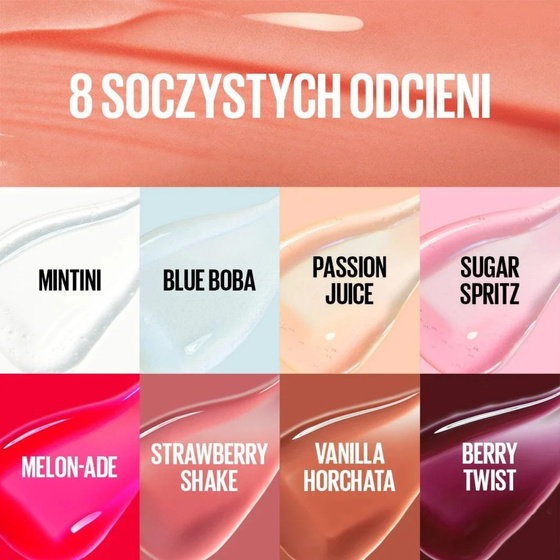 Kliknij na zdjęcie, aby je powiększyć Maybelline Lifter Gel Lippenöl 006 Strawberry Shake 6,6 ml