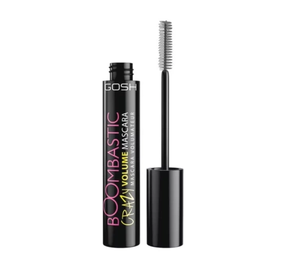 Kliknij na zdjęcie, aby je powiększyć Gosh Boombastic Crazy Volume Mascara verlängernd-verdickende Mascara 004 Classic Grey 13 ml