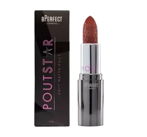 BPERFECT POUTSTAR SOFT MATTE LIPSTICK LIPPENSTIFT HEAT 3,5G