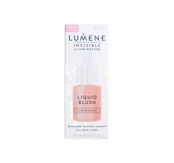 LUMENE INVISIBLE ILLUMINATION LIQUID BLUSH SERUM MIT WANGENROUGE PINK BLOSSOM 15ML