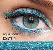 AVON GLIMMERSTICK DIAMONDS EYELINER AQUA SPARKLE 0.35G