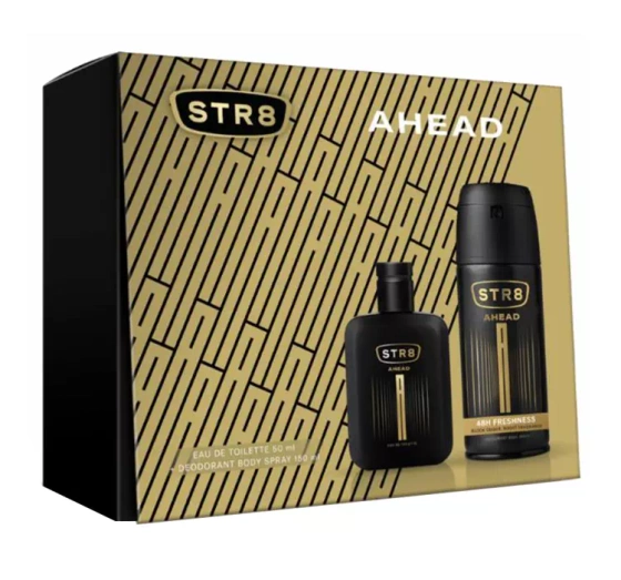 STR8 AHEAD EDT 50ML + DEODORANT 150ML SET