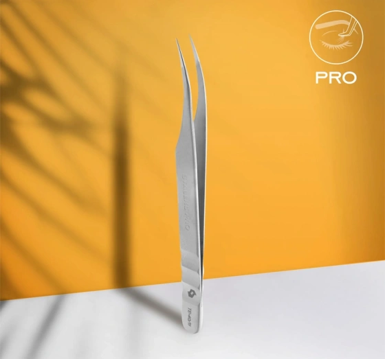 Staleks Pro Expert Lash Brow Professionelle Wimpernpinzette TE-40/11