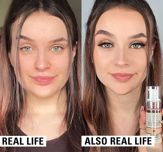 MAKEUP REVOLUTION IRL FILTER LANG ANHALTENDE FOUNDATION F5 23ML