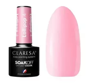CLARESA SOAK OFF HYBRIDLACK LOLLIPOP 4 5ML