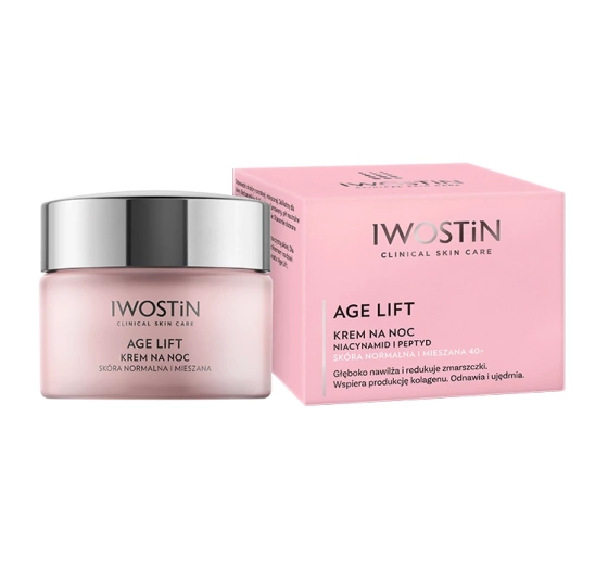 Kliknij na zdjęcie, aby je powiększyć Iwostin Age Lift Gesichtsnachtcreme für normale und Mischhaut 40+ 50 ml