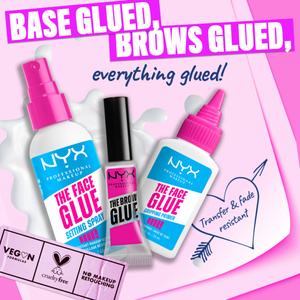 NYX Professional Makeup The Face Glue – extrem langanhaltende Make-up-Unterlage 35 ml