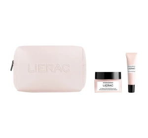 Lierac Hydragenist Gesichtspflegeset Creme + Augencreme + Kosmetiktasche