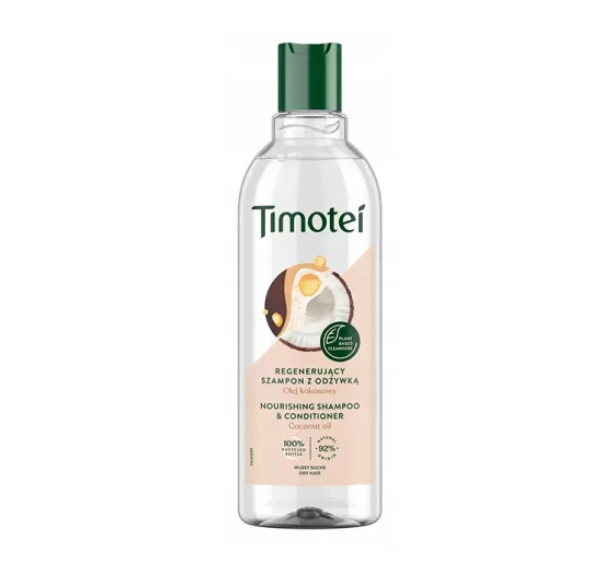 Kliknij na zdjęcie, aby je powiększyć TIMOTEI INTENSIVE CARE 2IN1 SHAMPOO MIT CONDITIONER 400ML