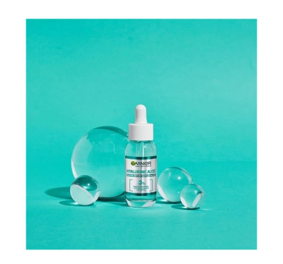 Kliknij na zdjęcie, aby je powiększyć GARNIER HYALURONIC ALOE SUPER FEUCHTIGKEITSSPENDENDES SERUM 30ML