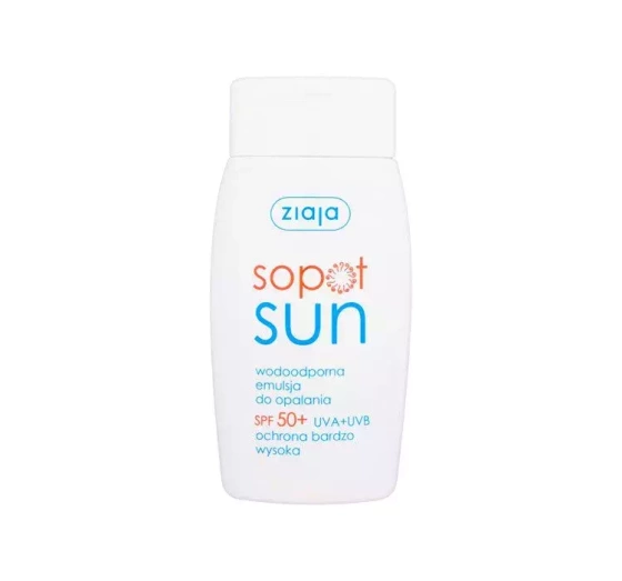 Kliknij na zdjęcie, aby je powiększyć ZIAJA SOPOT SUN SONNENCREME SPF50 125 ML