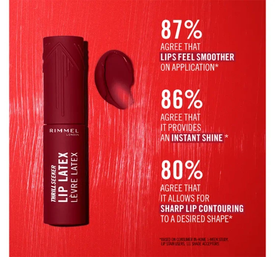 Rimmel Thrill Seeker Lip Latex Flüssiger Lippenstift 150 Magnetic 6ml