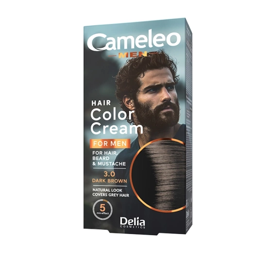 DELIA CAMELEO MEN BARTFARBE DARK BROWN 3.0