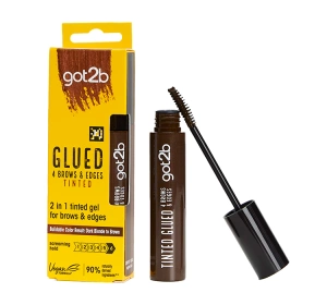 Got2b Glued 4 Brows & Edges Tinted Augenbrauengel Brown 16ml