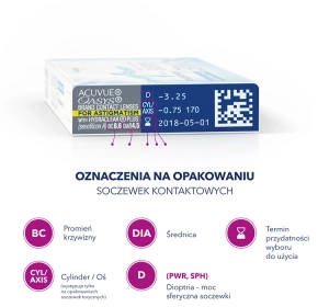 Acuvue Oasys with Hydraclear Plus for Astigmatism Torische Kontaktlinsen 6 Stück